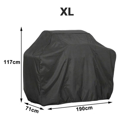 5 Size BBQ Grill Barbeque Cover Anti-Dust Waterproof Weber Heavy Duty Charbroil BBQ Cover Outdoor Rain Protective Barbecue Cover