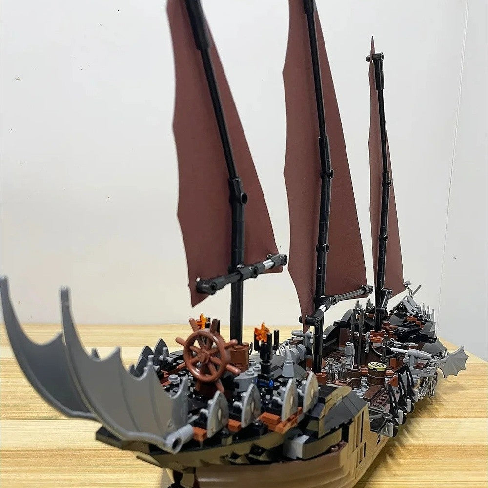 756PCS Ambush Ship Model Kit 79008 Detailed Sea Adventure Ship DIY Educational Toy Christmas Birthday Gifts for fans Friends
