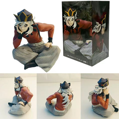 8,5 CM FuRyu SEGA PM Demon Slayer Douma Premium Chokonose Noodle Stopper Anime Figure Figuras de Ação Coleção