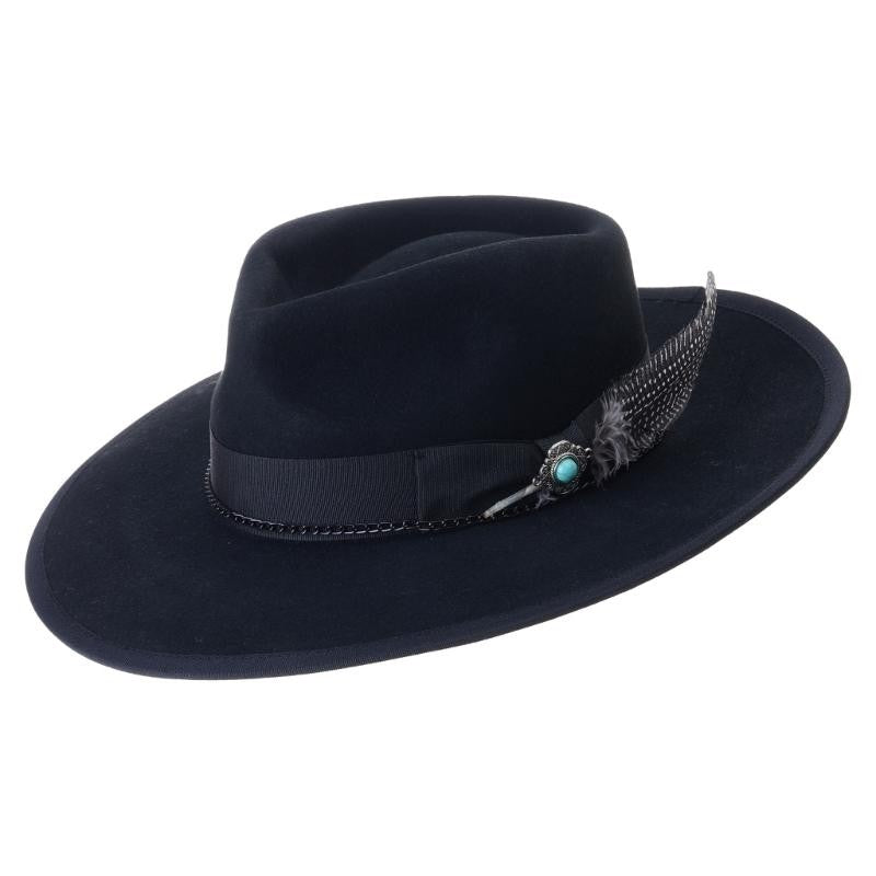 A52E Denims Styles Wool Felted Hat Breathable Warm Hat Light weight Soft Hat