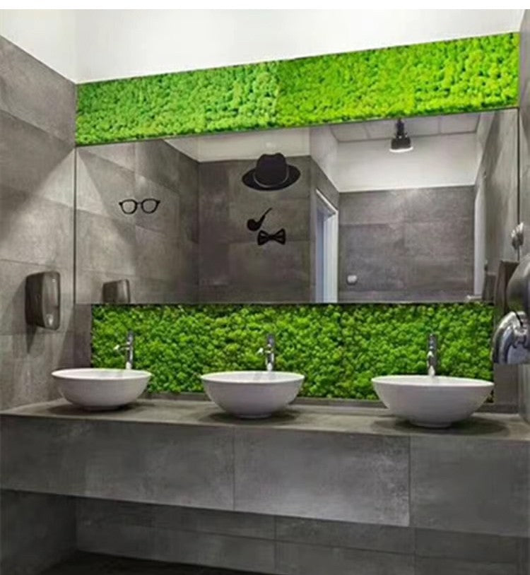 200/1000g Quality Artificial Green Plant Eternal Life Moss Fake Flower Moss Grass Home Living Decorative Wall DIY Micro Landscap
