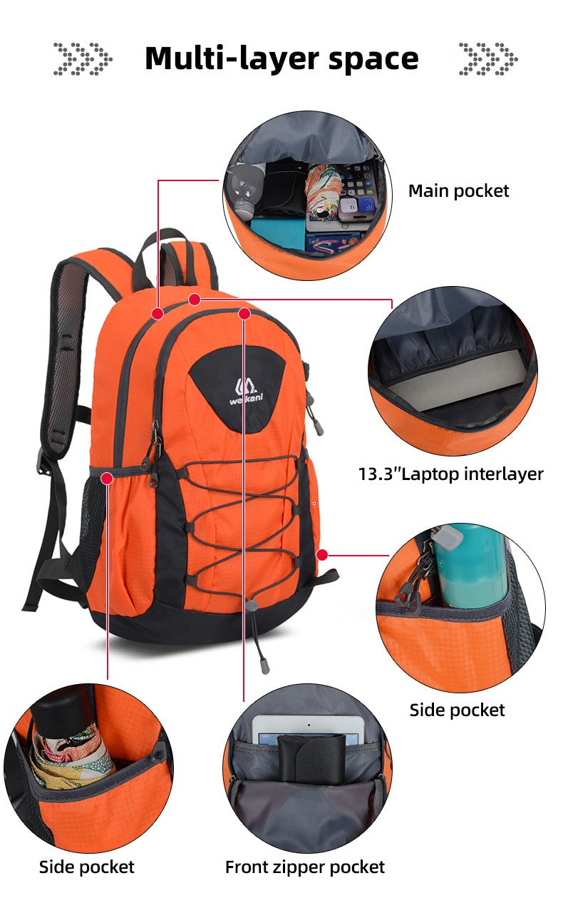 Mini Camping Backpack Travel Hiking Bag For Men Women Boy Girls Ultralight Outdoor Sport Camping Climbing Small Lightweight Bag