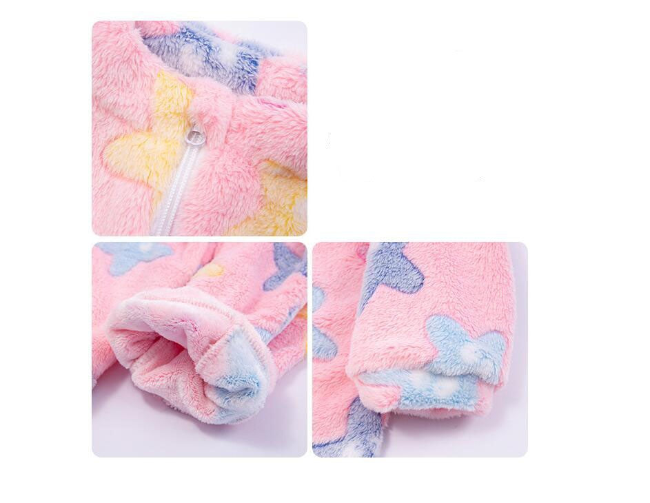 Macacões e jardineiras quentinhos para bebês meninas, macacões infantis para meninos, roupas de flanela para crianças, macacões e jardineiras de uma peça, 1-4 anos.