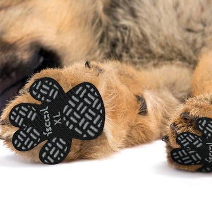 4-Pack Almofadas Antiderrapantes para Patas de Cães, Adesivos de Proteção para Patas de Cães com Adesivo Mais Forte para Chão Duro ou Lesões