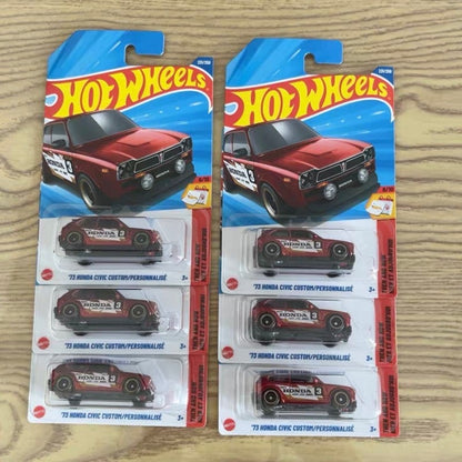 Hot Rodas Quentes Genuínas Lote M 1/64 Edição Limitada Vermelho Liga Modelo de Carro Decoração de Mesa Ornamento Coleção Brinquedo Presente de Aniversário