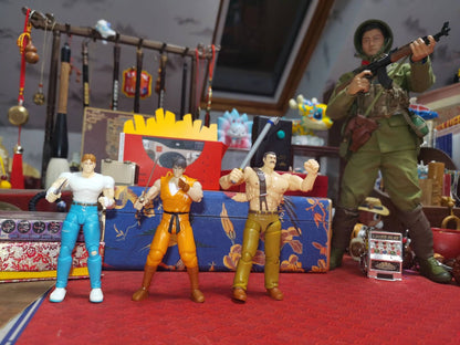 52TOYS Action Figure CAPCOM Final Fight 1PCS Colecionável Decoração de Mesa Presente Criativo para Aniversário 3.75inch/10cm