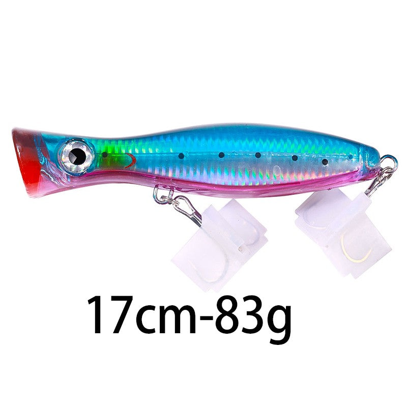 Iscas de Pesca Popper Topwater 11cm 23g 13cm 43g Pesca Boia Artificial Pesca de Baixo, Lúcio, Carpa, Wobbler, Artigos de Pesca