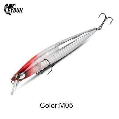 Floating Sea Bass Fishing Lures Baits 130mm 20g Minnow Lures with Flash Blade Hard Lure Good Action Wobblers Tackle Pike