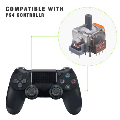 2/10Pcs Replacement TMR Effect Joystick 3D Analog Stick for DualSense PS5 PS4 Controller for Xbox Series X/S Repair Parts