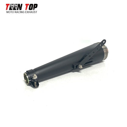 38 40 42 45MM Retro Motorcycle Exhaust Pipe For Harley Honda 125CC 250CC Exhaust Muffler 430mm Punk Racing Tailpipe Escape Moto