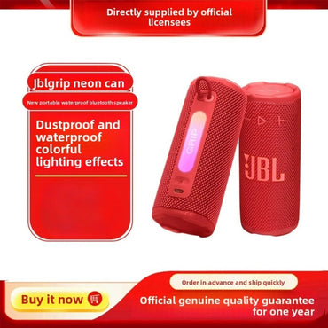 JBL GRIP Versão Hong Kong 80 Novo Alto-falante Portátil Remanufaturado BT5.3 15H de Reprodução IP67 à Prova D'água e Poeira para Esportes ao Ar Livre