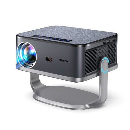 Projetor XIWBSY 2025 Novo T08 35000 Lumens para Filmes à Luz do Dia Android 12.0 Smart Projetor 8K Decodificação Foco Automático