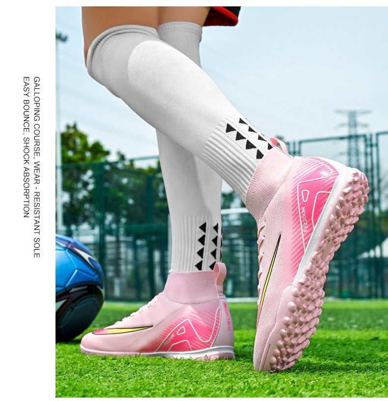 TF/FG Men Soccer Shoes Society Cleats Professional Indoor Football Field Boots Fast Training Outdoor Football Shoes Sneaker
