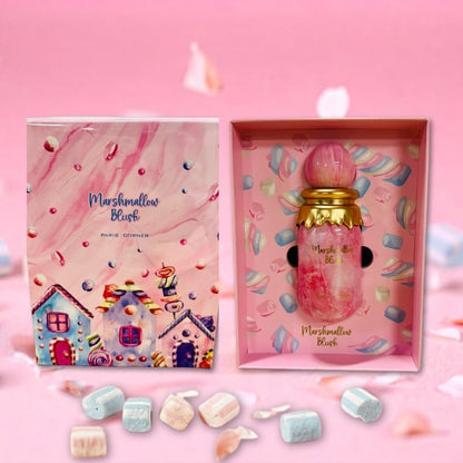 Paris Corner Marshmallow Blush EDP 100 ml | Um Perfume Feminino Único Gourmand de Marshmallow e Morango | Longa Duração