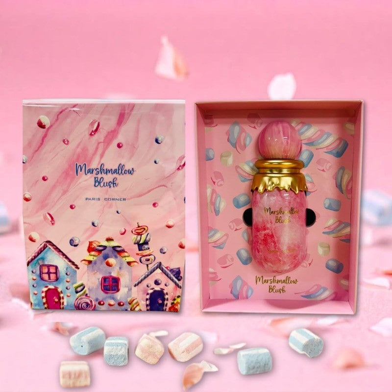 Paris Corner Marshmallow Blush EDP 100 ml | Um Perfume Feminino Único Gourmand de Marshmallow e Morango | Longa Duração
