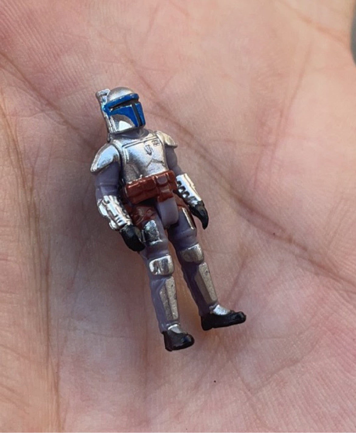 Hasbro Star Wars Série 1/72 Aayla Secura R2-D2 Boba Fett Darth Vader Produtos Genuínos a Granel com Defeitos Boneco de Ação