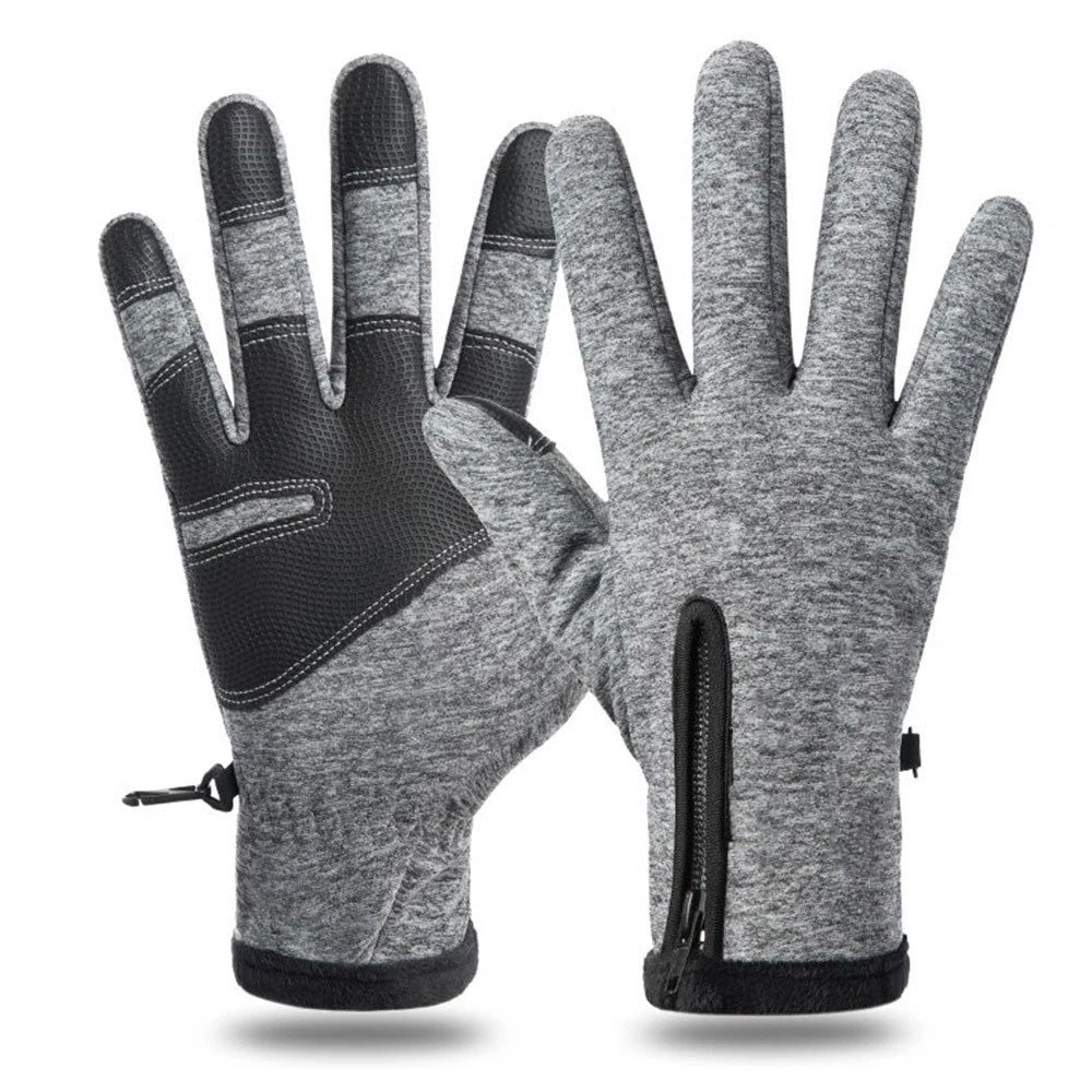Luvas de Motocicleta de Inverno Térmicas Forradas com Lã Luvas Militares de Dedo Completo à Prova de Frio Inverno Impermeáveis para Pilotagem