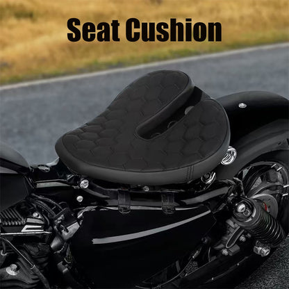 Para Harley Davidson 883R 883C 883 883L XL1200 Sportster 1200 Banco 2005 2006 2010-2020 Assento Modificado Almofada de Couro