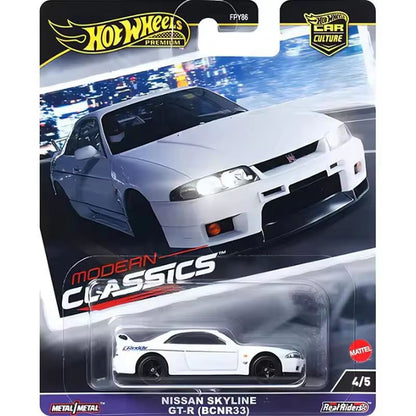 Novo Hot Wheels Premium Car Culture Premium Modern Classics Nissan Skyline Pandem Subaru Forester Sti Benz 190e Modelo 1/64 Fpy86