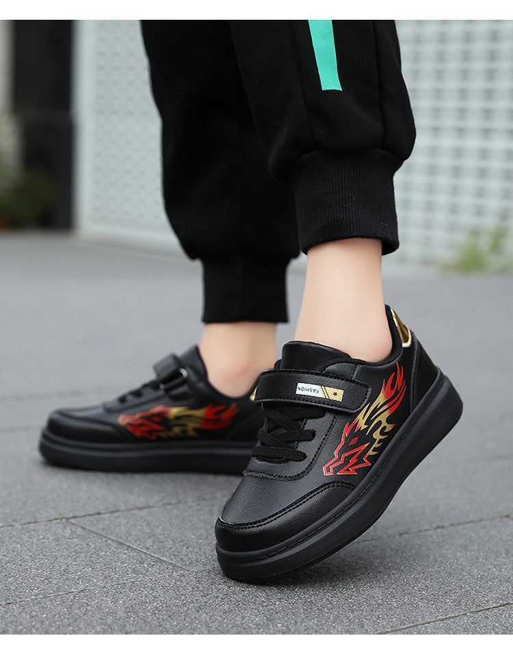 Children's Sports Shoes Boys Casual Running Sneakers Breathable Non-Slip Flat Walking Shoes Fashion Kids Athletic Footwear