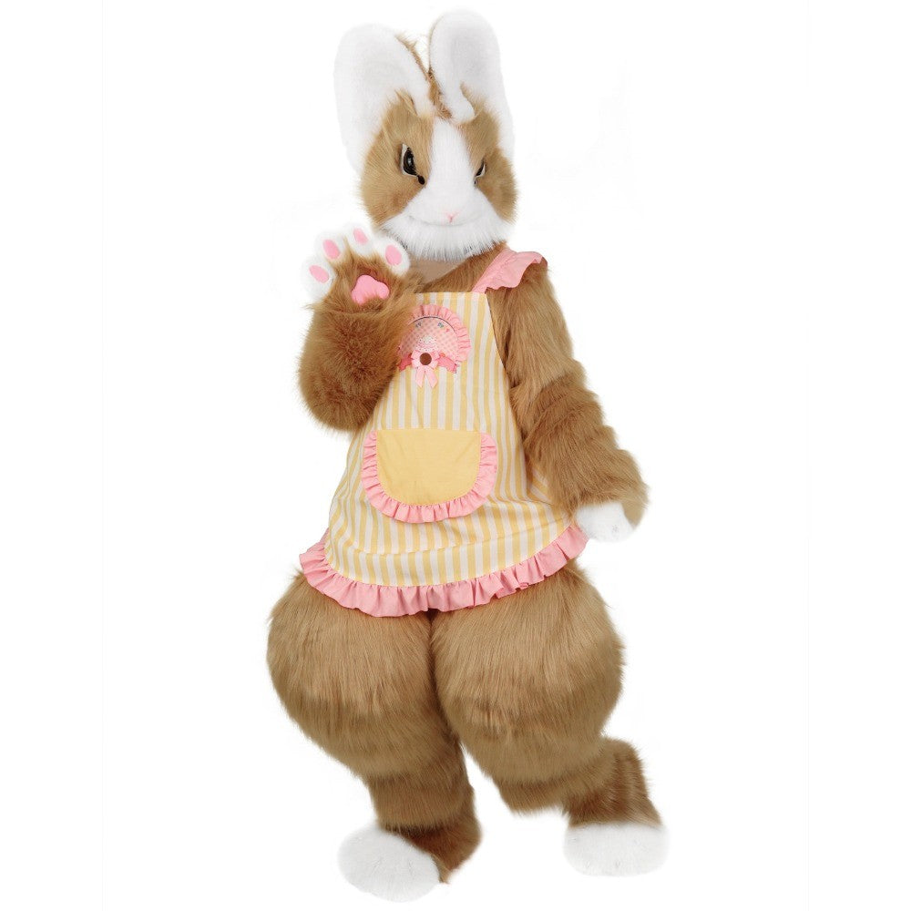 Adult Finished Product Full Set of Realistic Rabbit Fursuit Suit Cartoon Mascot Christmas Fancy Dress Halloween Mascot Costume