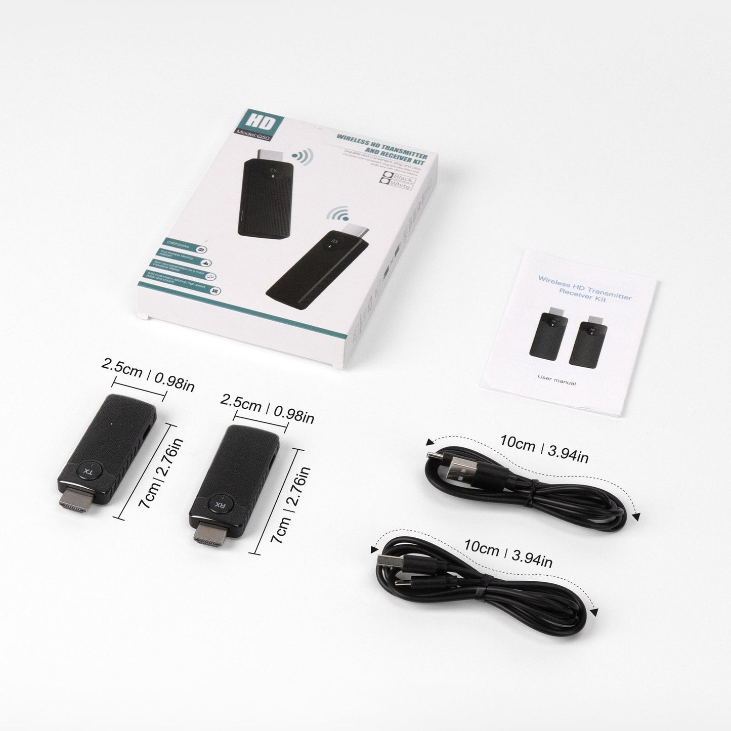Transmissor e Receptor HDMI sem fio Lemorele 1080P Reunião Transmissor de Áudio Bluetooth para Laptop TV Projetor Monitor Câmera