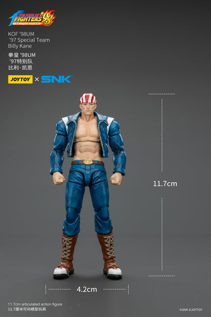 [Pré-Venda] Boneco de Ação JOYTOY 1/18 SNK KOF '98UM '97 Special Team Modelo de Anime