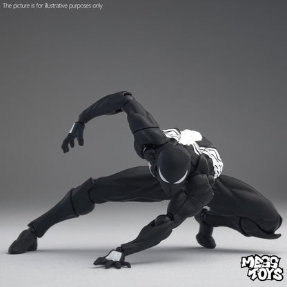 Boneco Articulado Homem-Aranha Mess Toys Preto Vizinho Simbionte Homem-Aranha Figuras Ct Toys Bonequinho Homem-Aranha Preto Vermelho Brinquedos Infantis