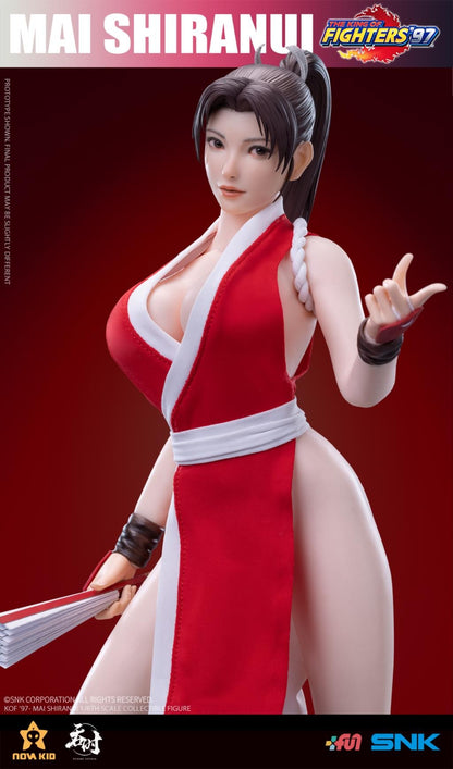 [EM ESTOQUE] Autorização SNK Rei dos Lutadores 97 Mai Shiranui TS-XZZ-002 Boneco de Ação de Brinquedo Com Caixa