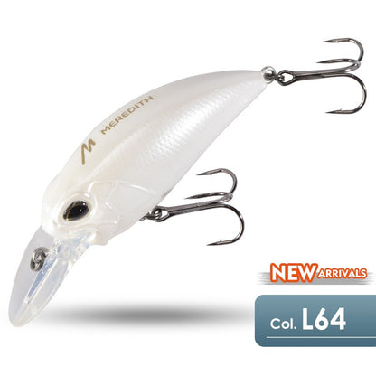 MEREDITH JERK CRANK M65 8A 14g Hot Model Isca de Pesca Artificial Rígida 11 Cores Wobbler Minnow Profissional de Qualidade Profundidade 2.0-2.5m
