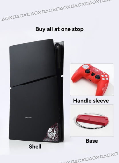 Monster Hunter Wilds for PS5 Pro/Slim Limited Replacement Case Shell Special Birthday Present for Ps5 Accessories