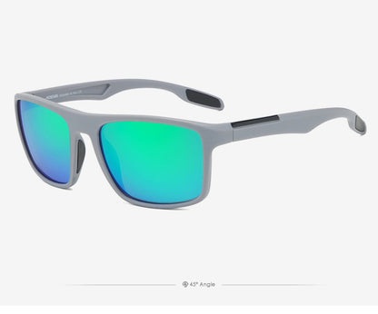 KDEAM Retangular Ultra Leve TR90 Óculos de Sol Masculino Lente Polarizada TAC 1.1mm Dirigir Óculos de Sol Feminino Esportivo Cat.3