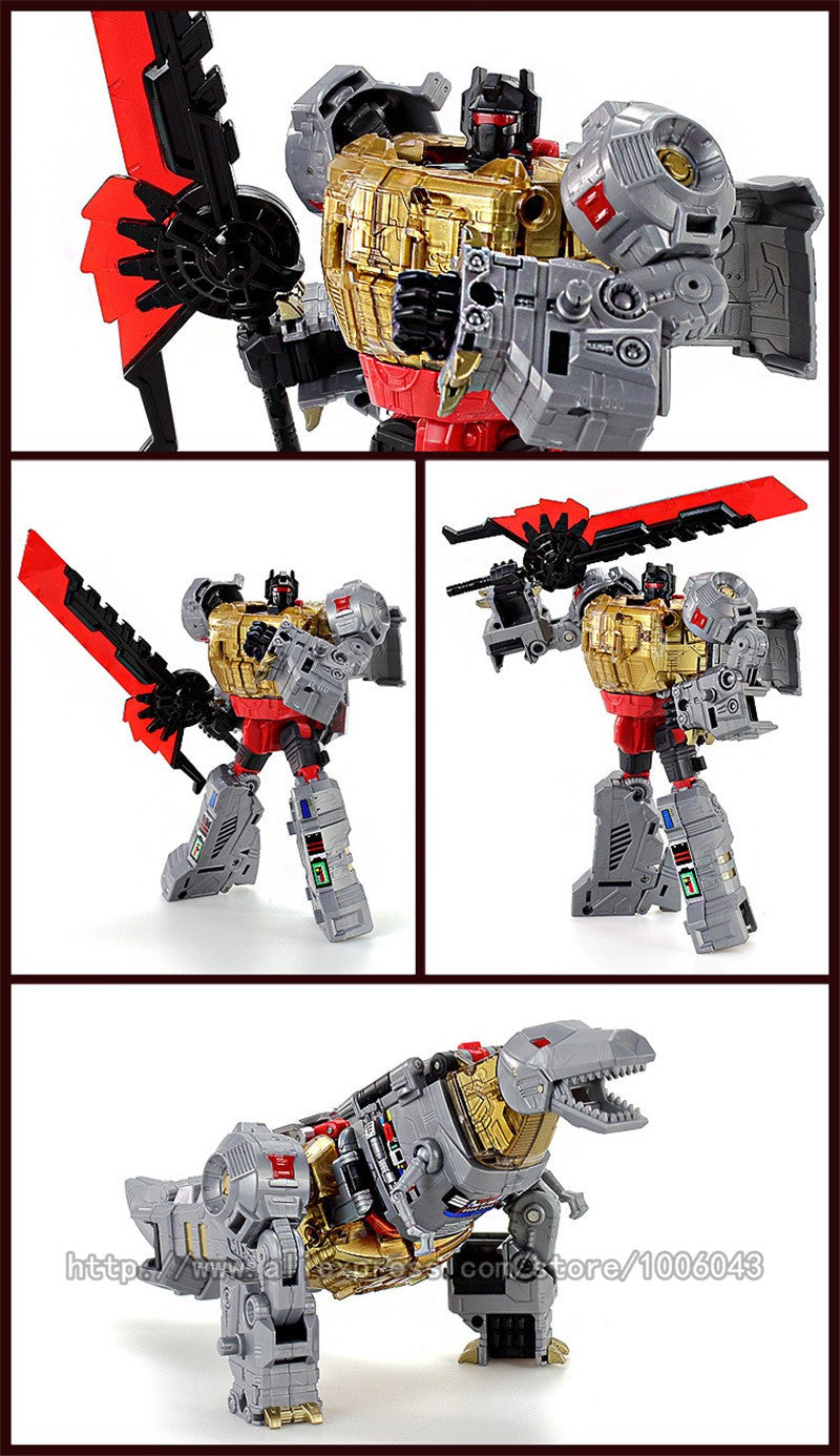 NOVO Chegou G1 KO Brinquedos de Transformação 5 EM 1 Boneco de Ação Clássico Dinossauro Robô Modelo Presente para Crianças