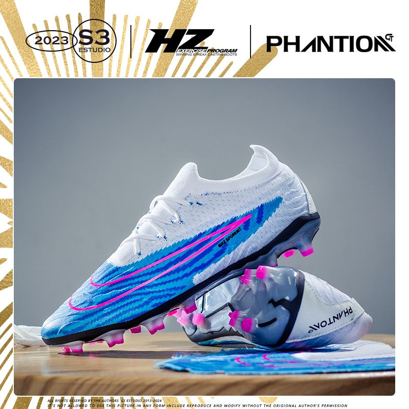 High Quality Ultralight Men ‘s Soccer Shoes Non-Slip Turf Soccer Cleats Kids TF/FG Training Football Boots Chuteira Campo