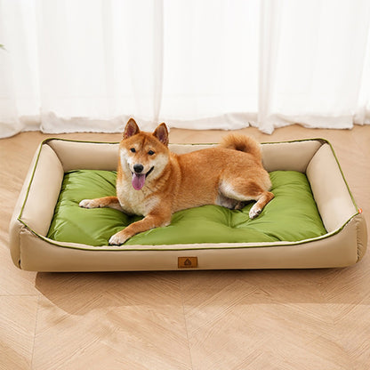 Cama de cachorro grande à prova d'água de tecido Oxford Cama de cachorro à prova d'água para cães pequenos/médios/grandes Cama de gato de inverno Tapete macio para animais de estimação para dormir