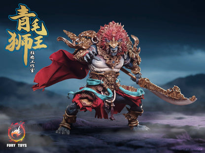 Fury Toys AZURE LION DEMON 1/12 KINGS AT LION CAMEL RIDGE Kit Boneco de Ação Versão Clássica Dourada Coleção Modelo Hobby Presentes