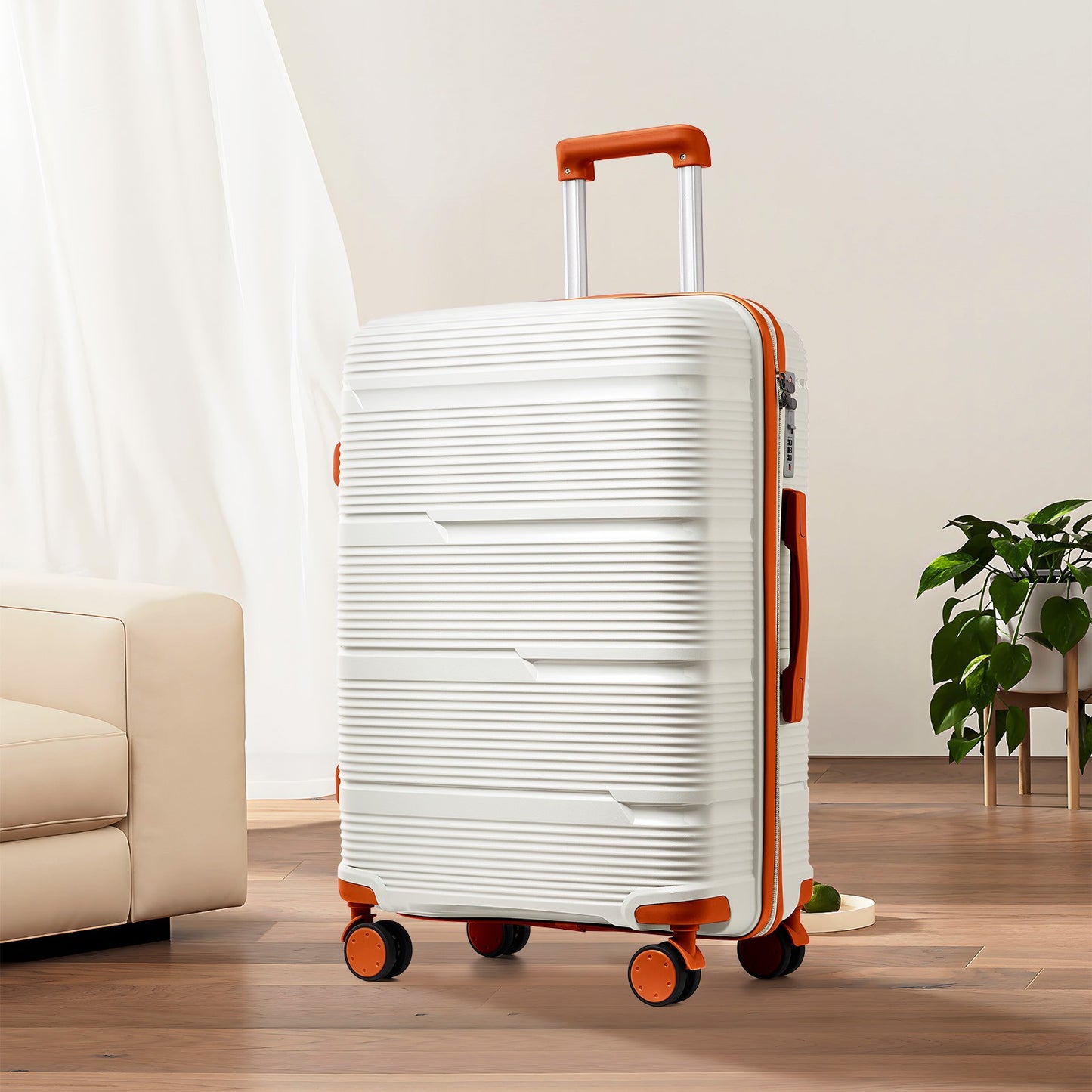 Mala de viagem com rodinhas, novo design 2024, para homens e mulheres, bagagem de mão 20 polegadas, mala de bordo 24 28 polegadas