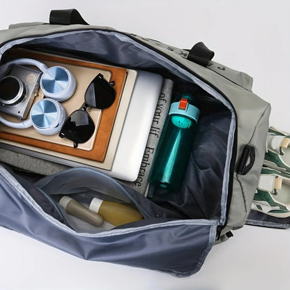 Fashion Travel Duffel Bag Short Trip Backpack for Airlines Carry On Bag Lightweight Multifunctional Large Capacity Sports Bag