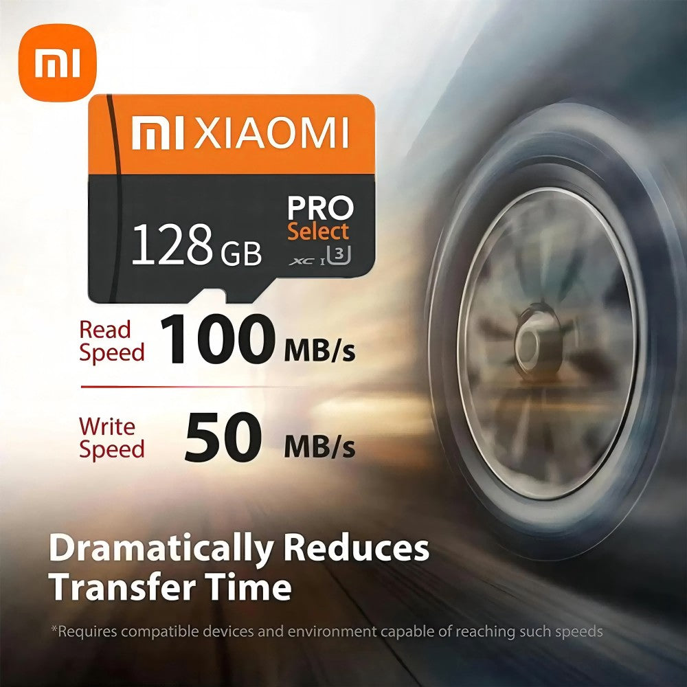 Cartão SD Xiaomi 2 TB 1 TB V30 Mini Micro Cartão Tarjeta SD Cartão de Memória Flash 128 GB 512 GB para Armazenamento de Arquivos de Alta Velocidade Cartão de Videogames