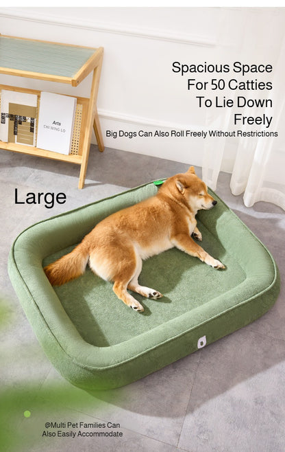 Cama para cachorro dupla-face grande extragrande casa de cachorro sofá canil cama quente de inverno macia de flanela para cães e gatos S-2XL acessórios para animais de estimação