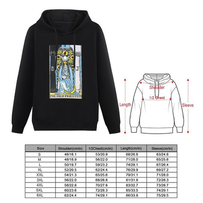 High Priestess Tarot Hoodie mens designer clothes men's sweat-shirt set blouse men's autumn clothes new in hoodies