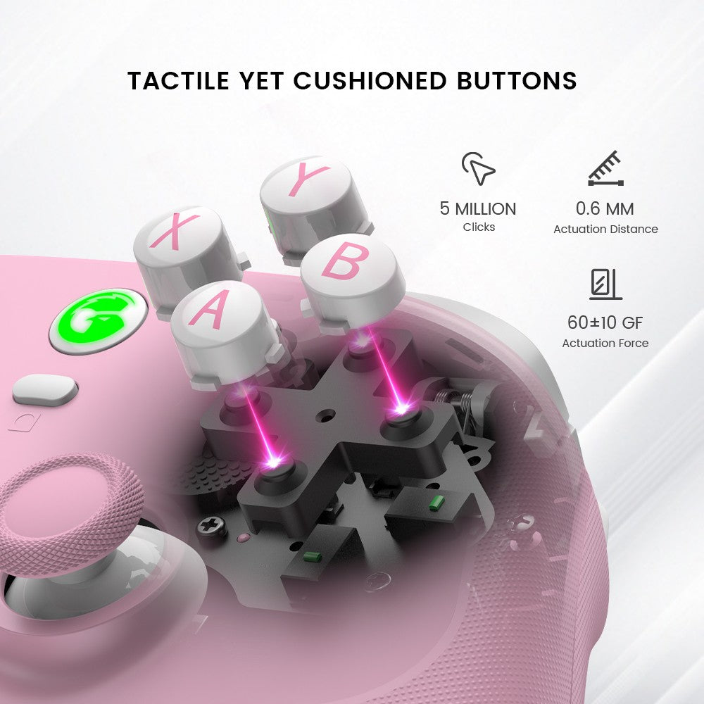 GameSir Cyclone Pro Wireless Switch Controller for Nintendo Switch iPhone Android PC Hall Effect Joystick Gaming Gamepad