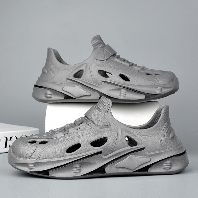 Summer Men's Outdoor Sandals Slippers Beach Comfortable Thick Soft Clogs Men Women Beach Sandals Male Casual Water Garden Shoes