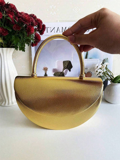 2024 New Fashion Simple Elegant Clutch - Chain Shoulder Bag, Light Luxury Gift for Girlfriend's Birthday