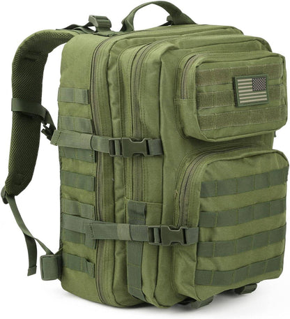 REEBOW GEAR Military Tactical Backpack Large Army 3 Day Assault Pack Molle Bag Backpacks