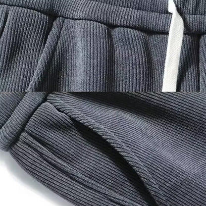 Calça Masculina Moletom Tech Fleece Bordado Sarja Folgada Jogger Calça Harem Masculina Outono Casual Calça Térmica Esportiva Solta