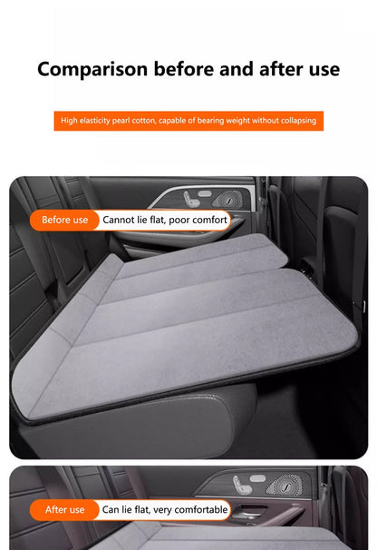 Car Leveling Pad All-Season Car Seat Cushion - Sponge Filled Flattening The Rear Seats Of The Car With Sleeping Mats Fit