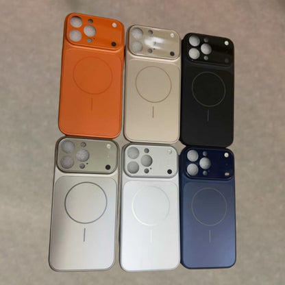 Capa Protetora de Telefone AG Nano Fosco para Magsafe para iPhone 17 Air 16 15 14 13 Pro Max Capa Armor de Carregamento Magnético Sem Fio