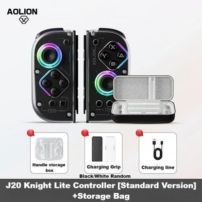 AOLION J20 Hall Joy-con Gamepad for NS2/Switch OLED/Switch NFC HD Shake Lite Left and Right Split Game Controller