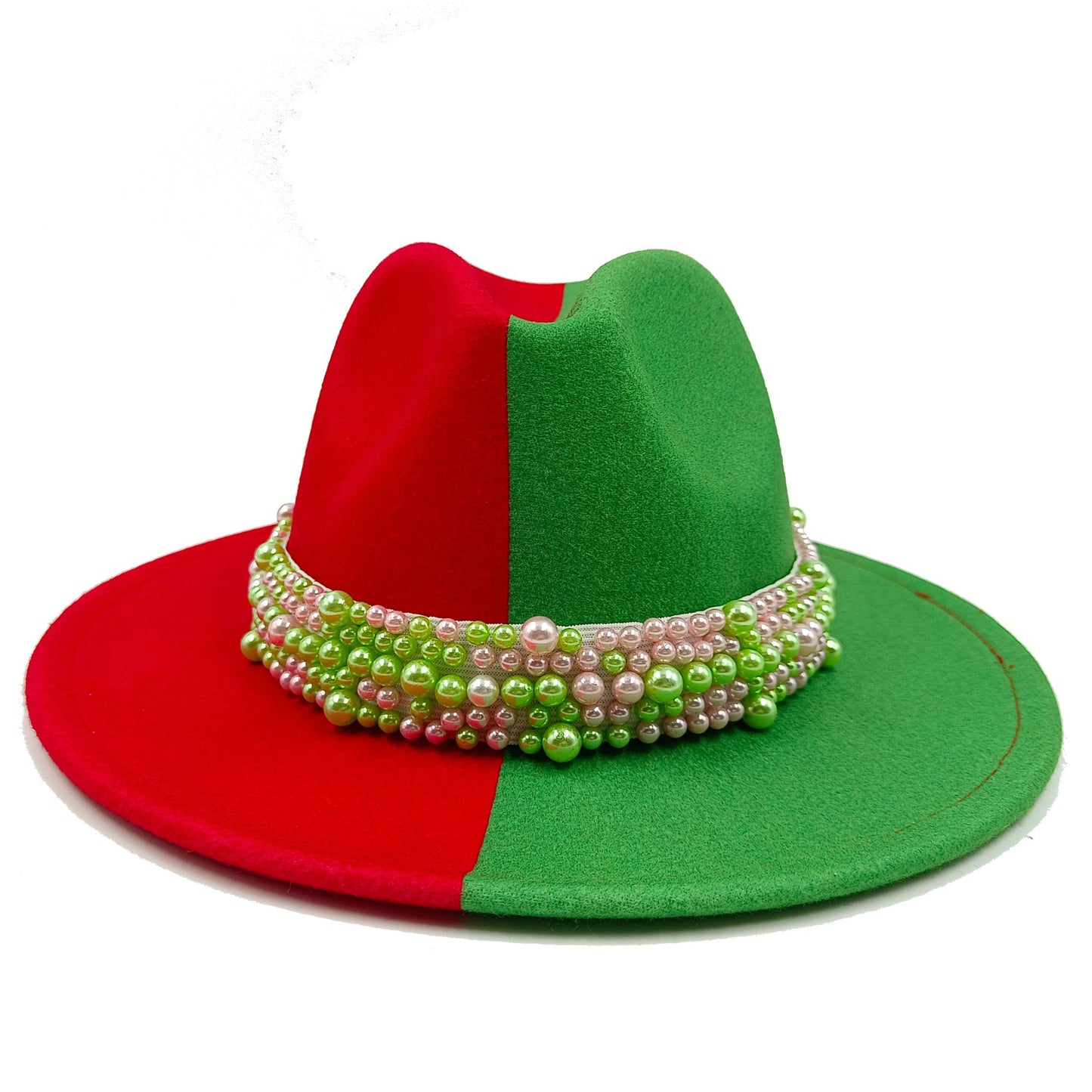 Fedora men's fedora neutral wide brim jazz hat feather belt autumn and winter british vintage panama hat